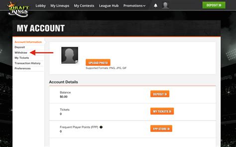 draftkings cage withdrawal locations|Depositing on DraftKings .